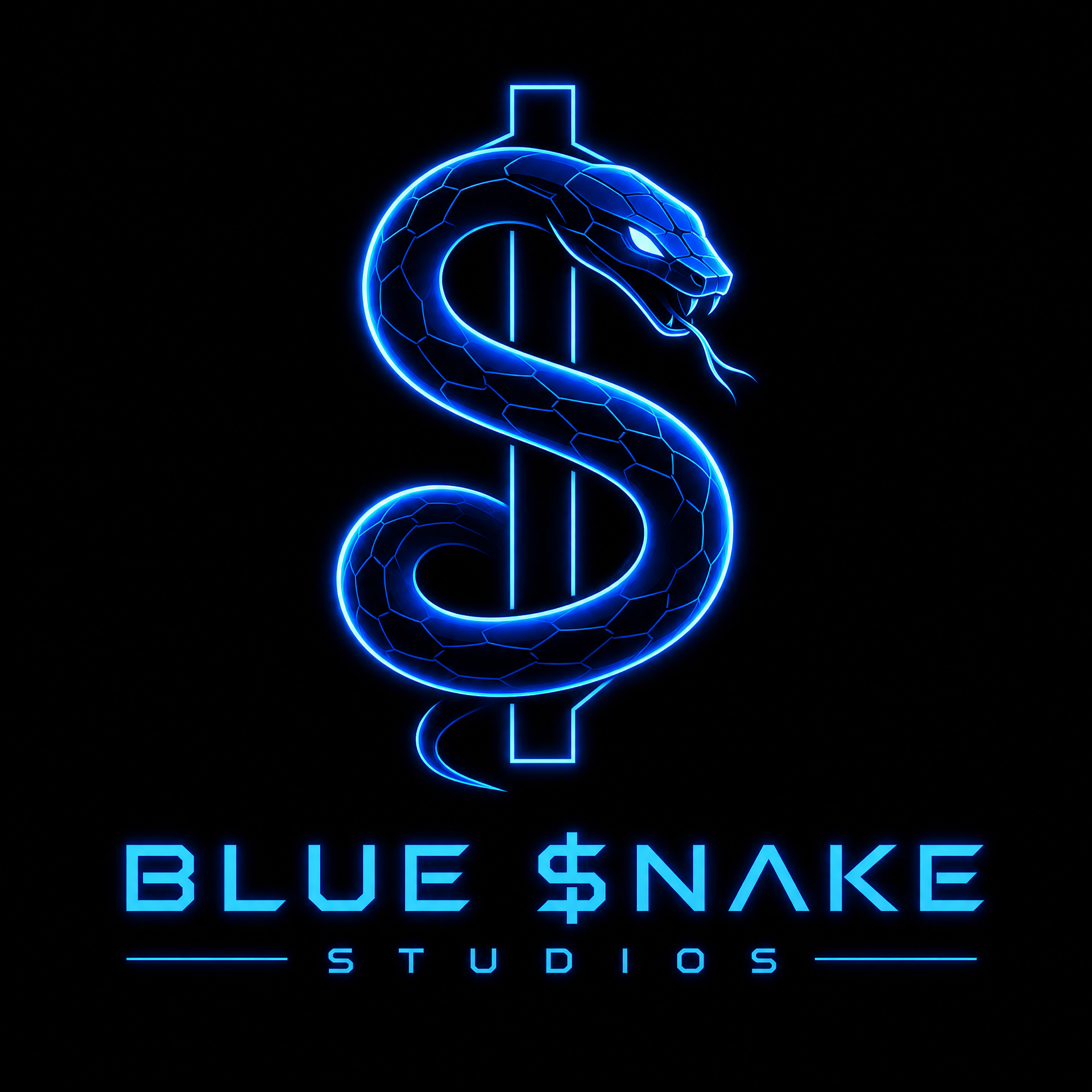 Blue $nake Studios logo